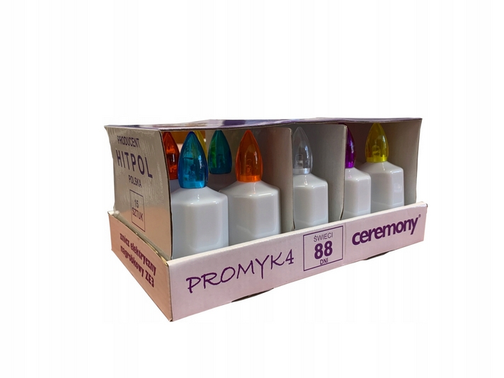 Elektrické Vložky CEREMONY PROMYK 4 od HITPOL, Sada 15 Kusov
